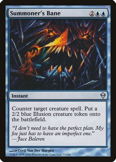 Summoners Bane Zendikar Magic card