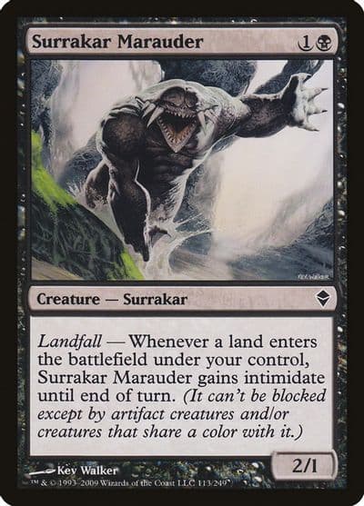 Surrakar Marauder Zendikar Magic card
