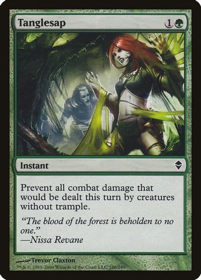 Tanglesap Zendikar Magic card