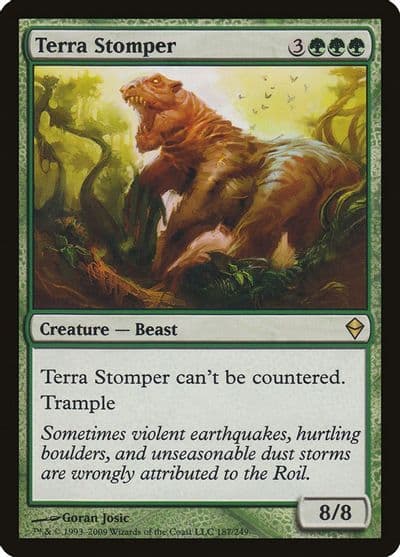 Terra Stomper Zendikar Magic card