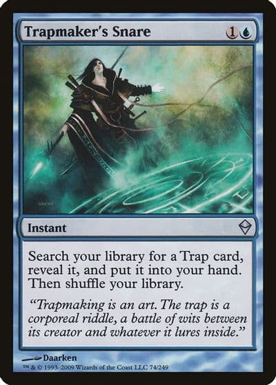 Trapmakers Snare Zendikar Magic card