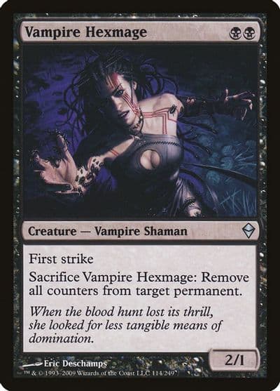 Vampire Hexmage Zendikar Magic card