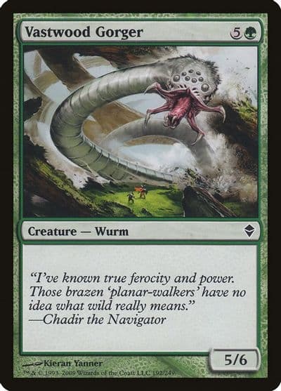Vastwood Gorger Zendikar Magic card