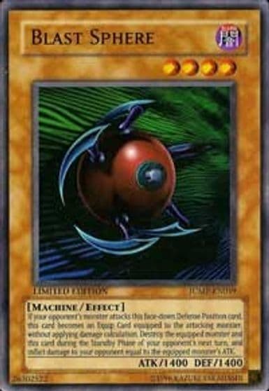 Blast Sphere Shonen Jump Magazine Promos Yu-Gi-Oh! card