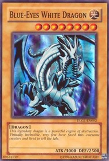 Blue Eyes White Dragon Dark Legends Yu-Gi-Oh! card