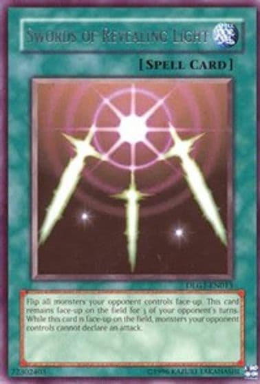 Swords of Revealing Light Dark Legends Yu-Gi-Oh! card