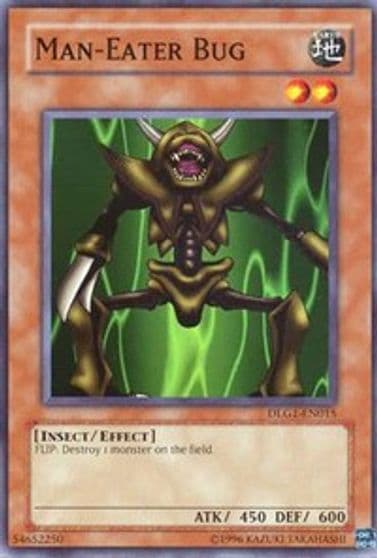 Man Eater Bug Dark Legends Yu-Gi-Oh! card