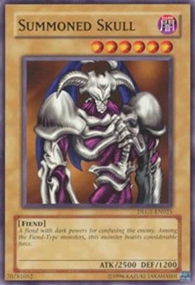 Summoned Skull Dark Legends Yu-Gi-Oh! card