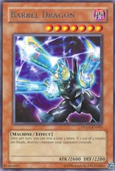 Barrel Dragon Dark Legends Yu-Gi-Oh! card