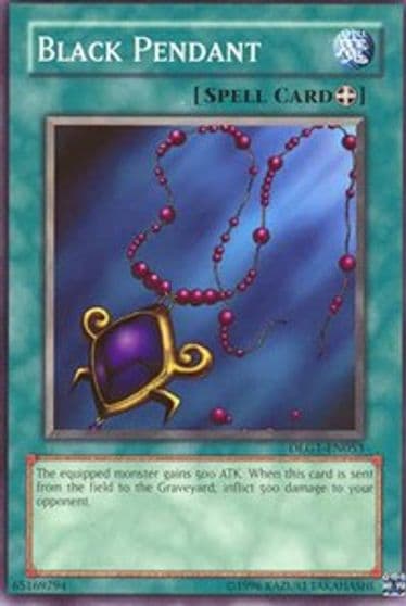 Black Pendant Dark Legends Yu-Gi-Oh! card