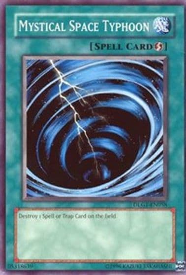 Mystical Space Typhoon Dark Legends Yu-Gi-Oh! card