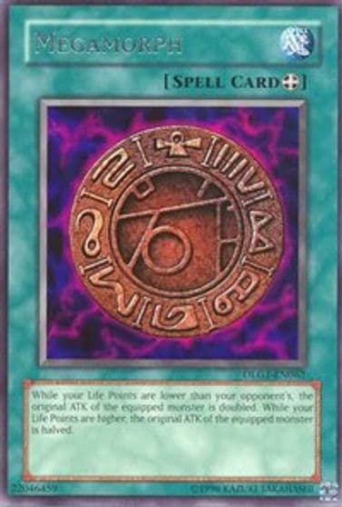 Megamorph Dark Legends Yu-Gi-Oh! card