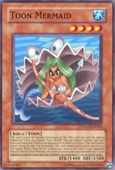 Toon Mermaid Dark Legends Yu-Gi-Oh! card