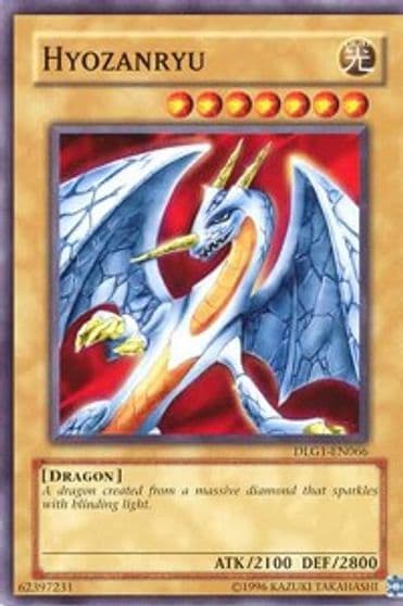Hyozanryu Dark Legends Yu-Gi-Oh! card