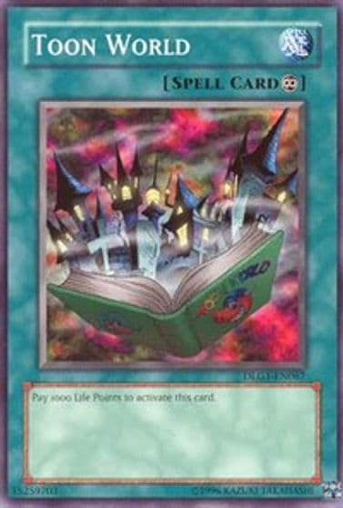 Toon World Dark Legends Yu-Gi-Oh! card