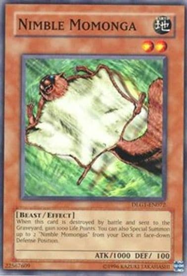 Nimble Momonga Dark Legends Yu-Gi-Oh! card