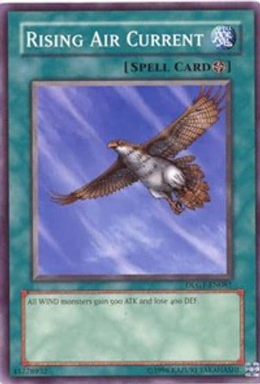 Rising Air Current Dark Legends Yu-Gi-Oh! card