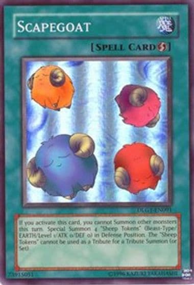 Scapegoat Dark Legends Yu-Gi-Oh! card