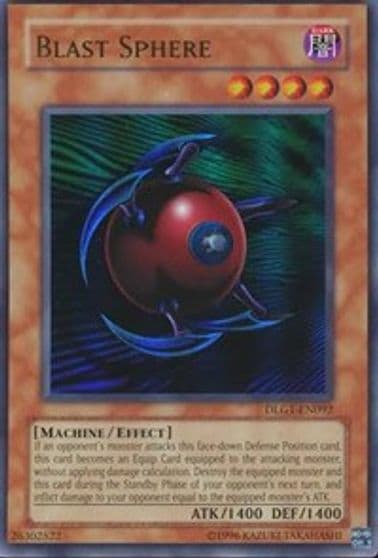 Blast Sphere Dark Legends Yu-Gi-Oh! card