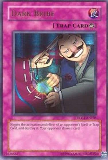 Dark Bribe Dark Legends Yu-Gi-Oh! card