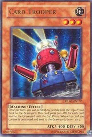 Card Trooper Dark Legends Yu-Gi-Oh! card