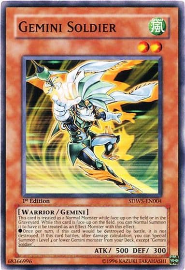 Gemini Soldier Structure Deck: Warriors' Strike Yu-Gi-Oh! card