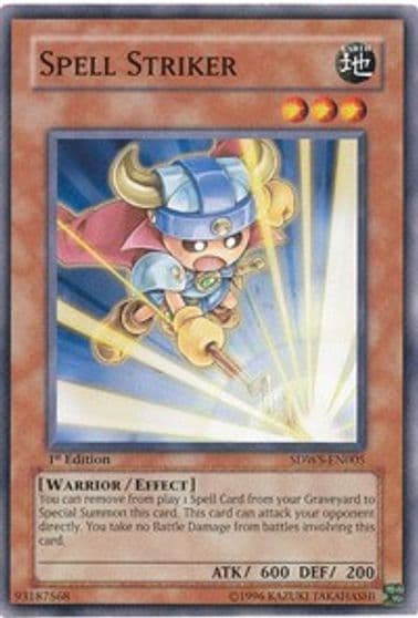 Spell Striker Structure Deck: Warriors' Strike Yu-Gi-Oh! card