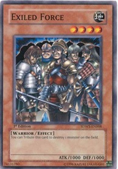 Exiled Force Structure Deck: Warriors' Strike Yu-Gi-Oh! card