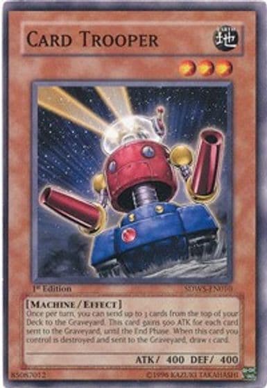 Card Trooper Structure Deck: Warriors' Strike Yu-Gi-Oh! card