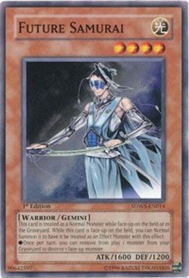 Future Samurai Structure Deck: Warriors' Strike Yu-Gi-Oh! card