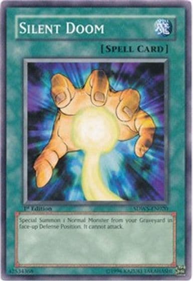 Silent Doom Structure Deck: Warriors' Strike Yu-Gi-Oh! card