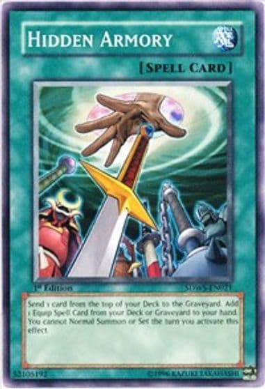 Hidden Armory Structure Deck: Warriors' Strike Yu-Gi-Oh! card