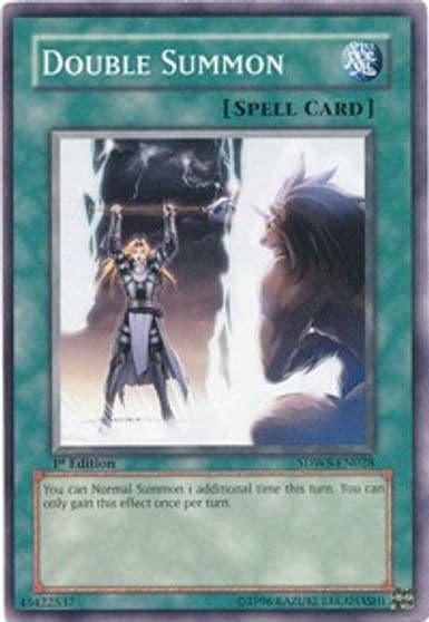Double Summon Structure Deck: Warriors' Strike Yu-Gi-Oh! card
