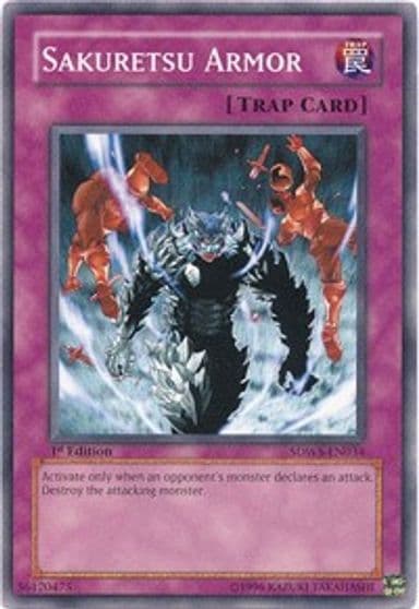 Sakuretsu Armor Structure Deck: Warriors' Strike Yu-Gi-Oh! card