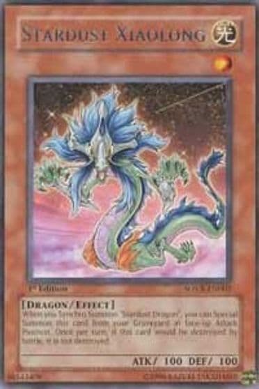 Stardust Xiaolong Stardust Overdrive Yu-Gi-Oh! card