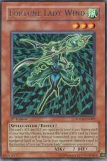 Fortune Lady Wind Stardust Overdrive Yu-Gi-Oh! card