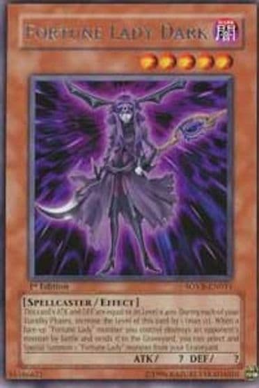 Fortune Lady Dark Stardust Overdrive Yu-Gi-Oh! card