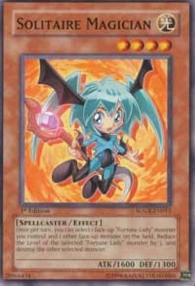 Solitaire Magician Stardust Overdrive Yu-Gi-Oh! card