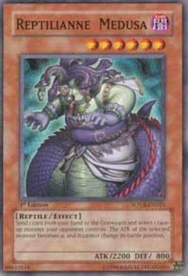 Reptilianne Medusa Stardust Overdrive Yu-Gi-Oh! card