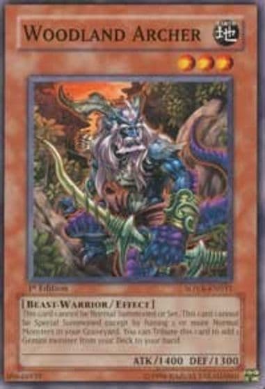 Woodland Archer Stardust Overdrive Yu-Gi-Oh! card