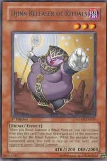 Djinn Releaser of Rituals Stardust Overdrive Yu-Gi-Oh! card