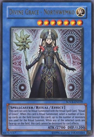 Divine Grace Northwemko Stardust Overdrive Yu-Gi-Oh! card
