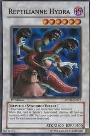 Reptilianne Hydra Stardust Overdrive Yu-Gi-Oh! card