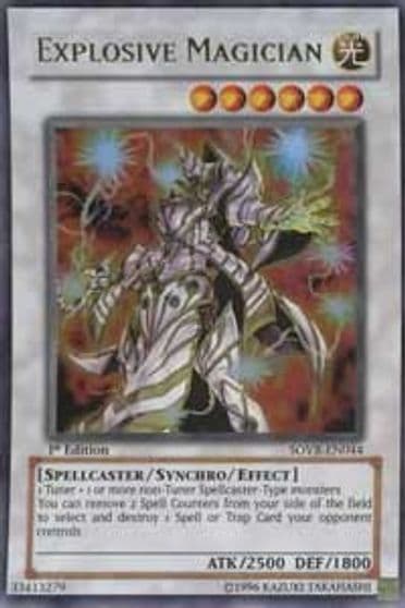 Explosive Magician Stardust Overdrive Yu-Gi-Oh! card