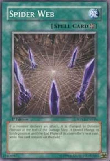 Spider Web Stardust Overdrive Yu-Gi-Oh! card