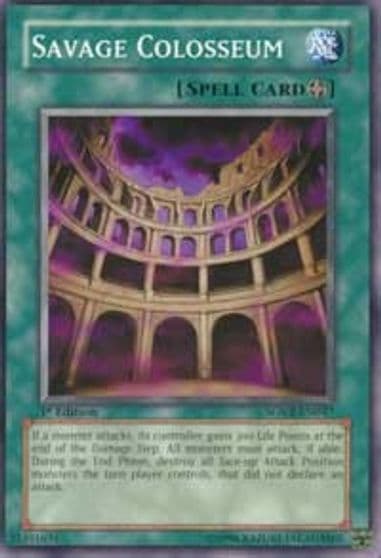 Savage Colosseum Stardust Overdrive Yu-Gi-Oh! card