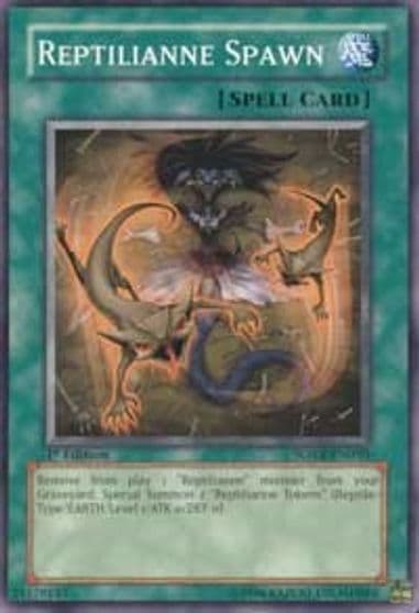 Reptilianne Spawn Stardust Overdrive Yu-Gi-Oh! card