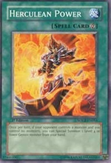 Herculean Power Stardust Overdrive Yu-Gi-Oh! card