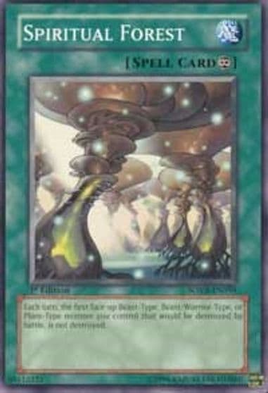 Spiritual Forest Stardust Overdrive Yu-Gi-Oh! card