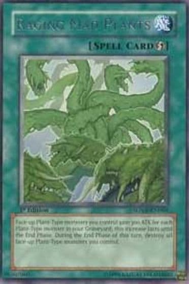 Raging Mad Plants Stardust Overdrive Yu-Gi-Oh! card